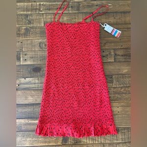 Billabong x Sincerely Jules, playing for keeps dress, size medium